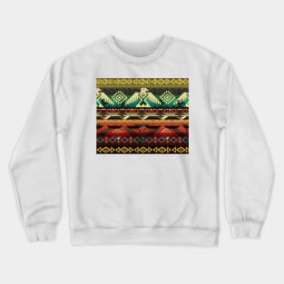 Peyote Visions | Native American Pattern Crewneck Sweatshirt